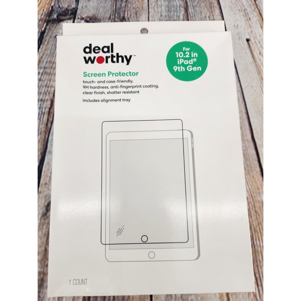 Deal Worthy Screen Protector 10.2in iPad 9th Gen NEW 1 Count
